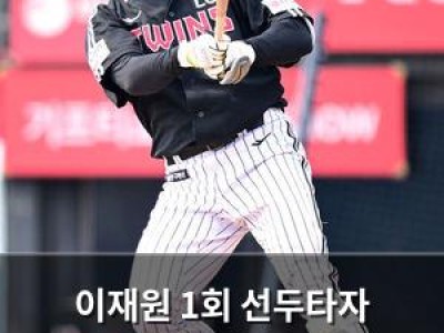 이재원 1회 선두타자 홈런으로 기대감 높인 LG 유망주