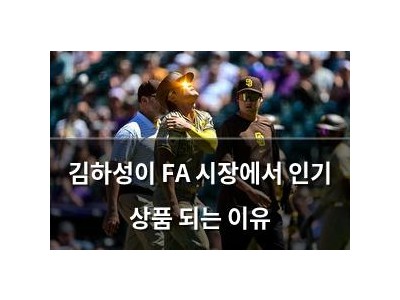 김하성이 FA 시장에서 인기 상품 되는 이유
