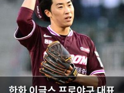 한화 이글스 프로야구 대표 투수 버렸다며 팬들 분노