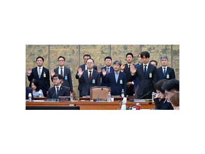 축구협회 청문회에서 월드컵 탈락에 정부 책임 물어