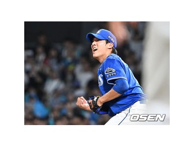 삼성 원태인 호투로 두산 꺾고 승리